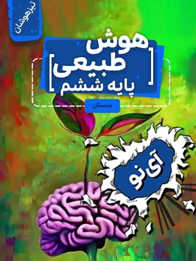 جلد کتاب هوش طبیعی تیزهوشان ششم